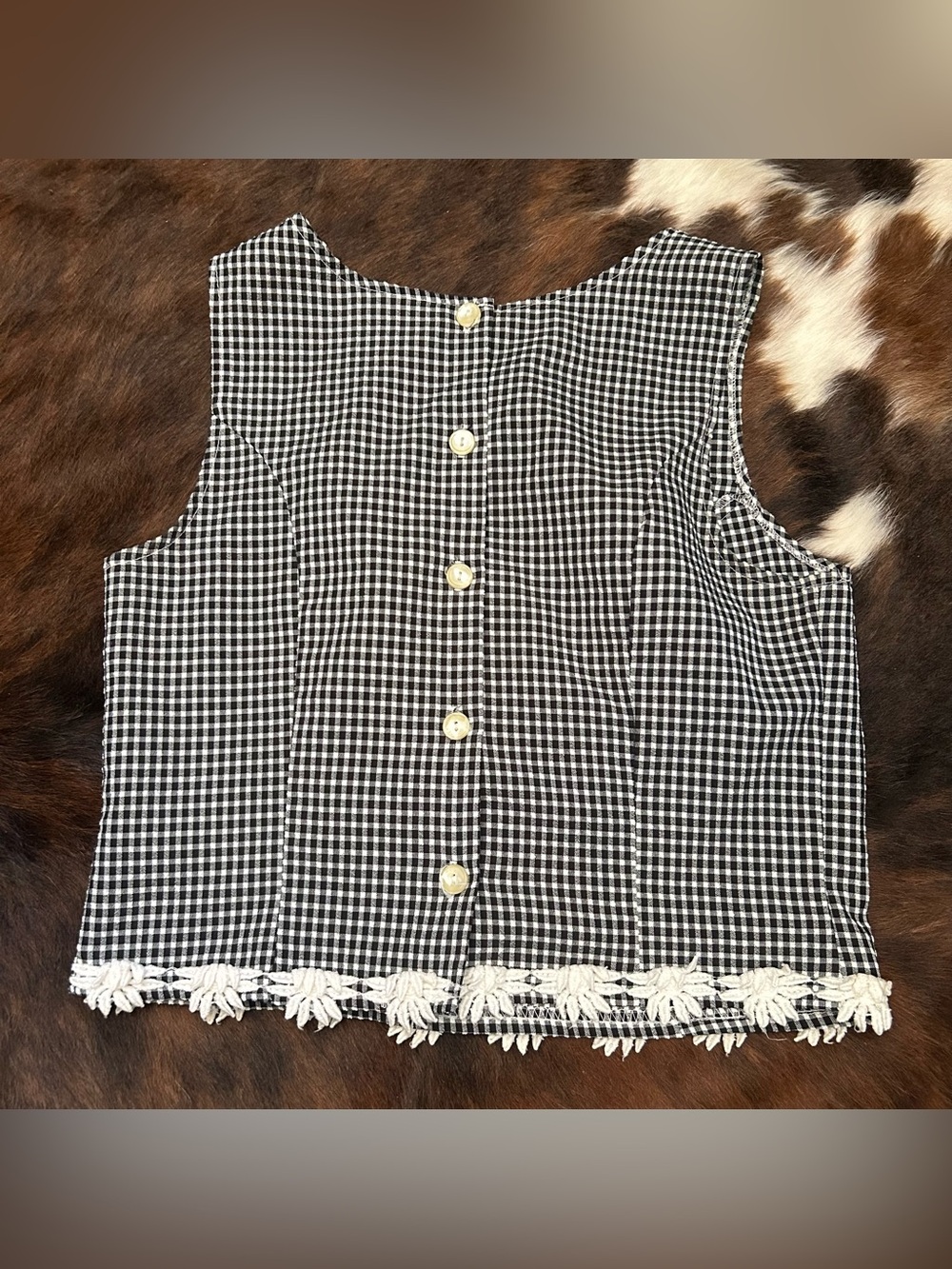 Vintage Gingham set - Picture 3 of 6